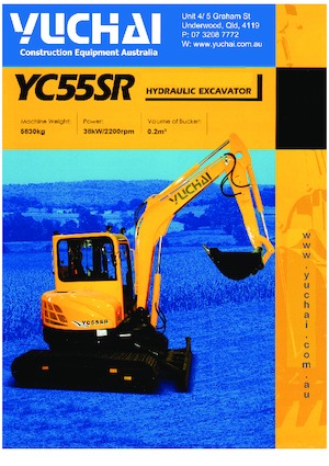 Міні-екскаватори Yuchai YC55SR