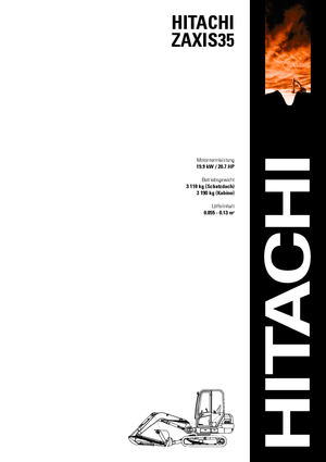 Міні-екскаватори Hitachi ZX 35 U-2