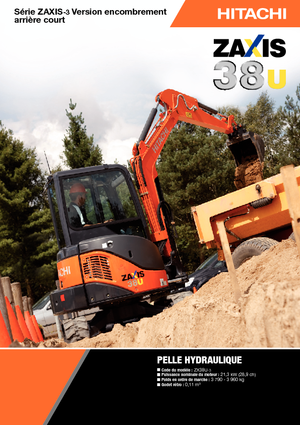 Міні-екскаватори Hitachi ZX 38 U 3