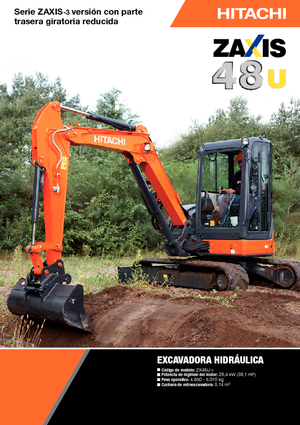 Міні-екскаватори Hitachi ZX 48 U 3