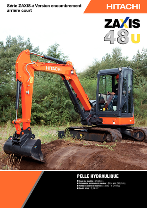 Міні-екскаватори Hitachi ZX 48 U 3