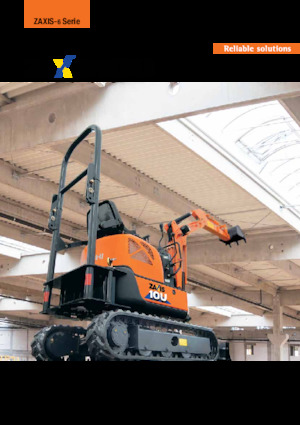 Міні-екскаватори Hitachi ZX10U-6