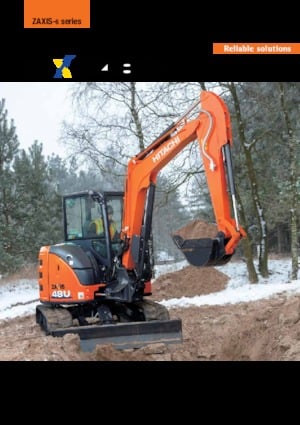 Міні-екскаватори Hitachi ZX48U-6