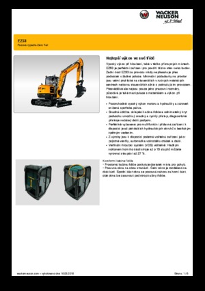 Міні-екскаватори Wacker Neuson EZ53