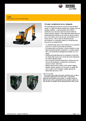 Міні-екскаватори Wacker Neuson EZ53