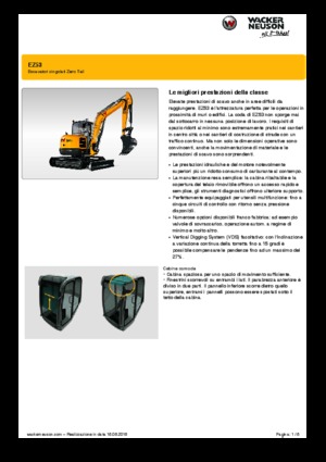 Міні-екскаватори Wacker Neuson EZ53