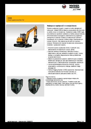 Міні-екскаватори Wacker Neuson EZ53