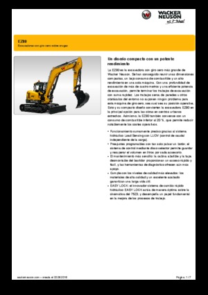 Гусеничні екскаватори Wacker Neuson EZ80