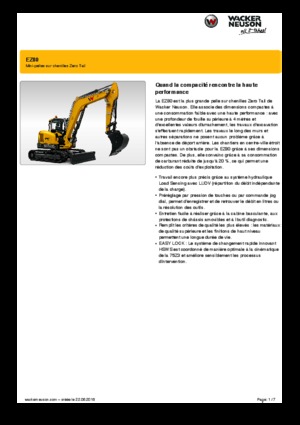 Гусеничні екскаватори Wacker Neuson EZ80