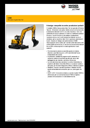 Гусеничні екскаватори Wacker Neuson EZ80