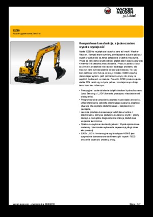 Гусеничні екскаватори Wacker Neuson EZ80