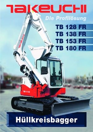 Міні-екскаватори Takeuchi TB 138 FR