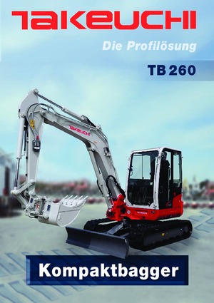 Міні-екскаватори Takeuchi TB 260