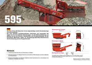 Пересувні грохоти Terex-Finlay 595 Hydratrak