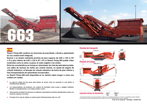 Пересувні грохоти Terex-Finlay 663 Supertrak