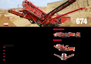Пересувні грохоти Terex-Finlay 674