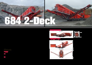 Пересувні грохоти Terex-Finlay 684 - 2 Deck