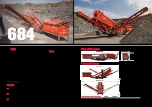 Пересувні грохоти Terex-Finlay 684 - 3 Deck