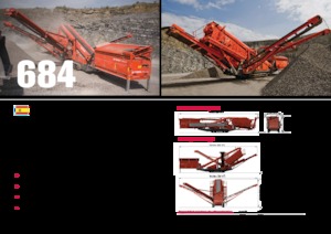 Пересувні грохоти Terex-Finlay 684 - 3 Deck