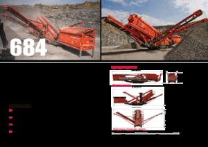 Пересувні грохоти Terex-Finlay 684 - 3 Deck