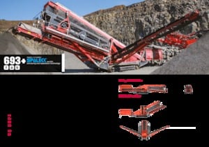 Пересувні грохоти Terex-Finlay 693+ Spaleck