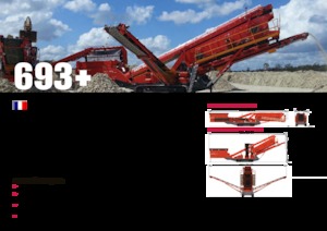 Пересувні грохоти Terex-Finlay 693+