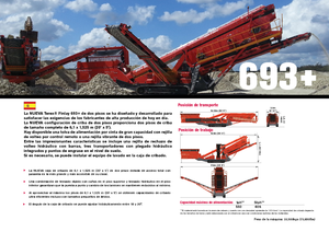 Пересувні грохоти Terex-Finlay 693 Supertrak