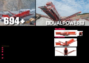 Пересувні грохоти Terex-Finlay 694+ Hybrid