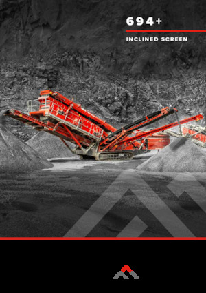 Пересувні грохоти Finlay 694+