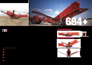 Пересувні грохоти Terex-Finlay 694+