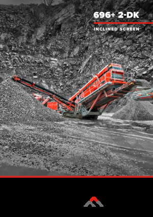 Пересувні грохоти Finlay 696 2-Deck