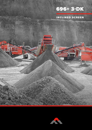 Пересувні грохоти Finlay 696 3-Deck