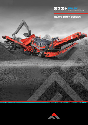 Пересувні грохоти Finlay 873+ Spaleck