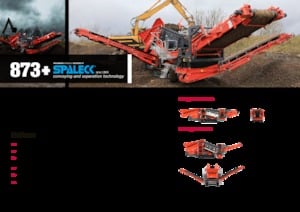 Пересувні грохоти Terex-Finlay 873+ Spaleck