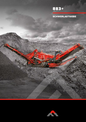 Пересувні грохоти Finlay 883+ Hybrid