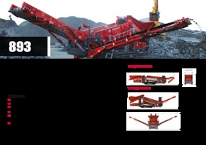 Пересувні грохоти Terex-Finlay 893