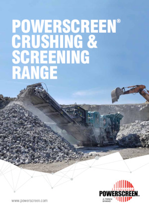Пересувні грохоти Powerscreen Chieftain 1700X 3 Deck