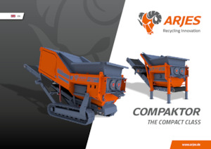 Пересувні грохоти Arjes COMPAKTOR 300