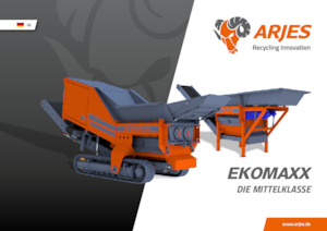 Пересувні грохоти Arjes EKOMAXX 800