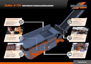 Пересувні грохоти Arjes EuRec S-750
