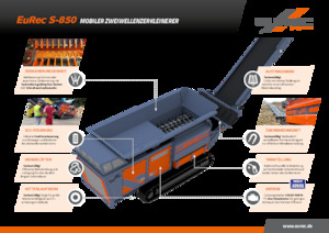 Пересувні грохоти Arjes EuRec S-850
