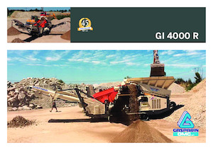 Пересувні грохоти Gasparin Gi 4000 R 