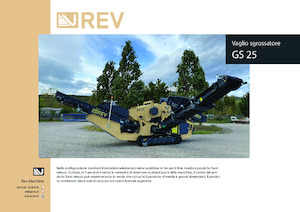 Пересувні грохоти REV GS 25