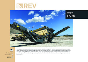Пересувні грохоти REV GS 28