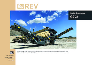Пересувні грохоти REV GS 28
