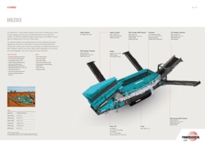 Пересувні грохоти Powerscreen H6203