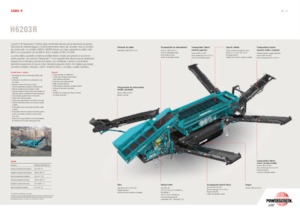 Пересувні грохоти Powerscreen H6203R