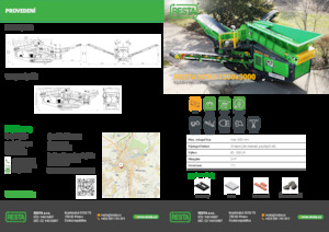 Пересувні грохоти RESTA HTH3