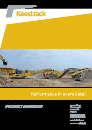 Пересувні грохоти Keestrack C3