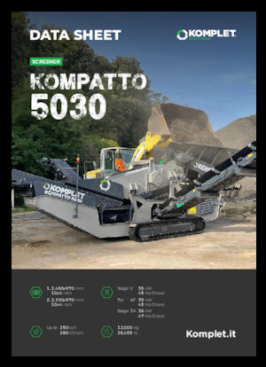 Пересувні грохоти Komplet KOMPATTO 5030